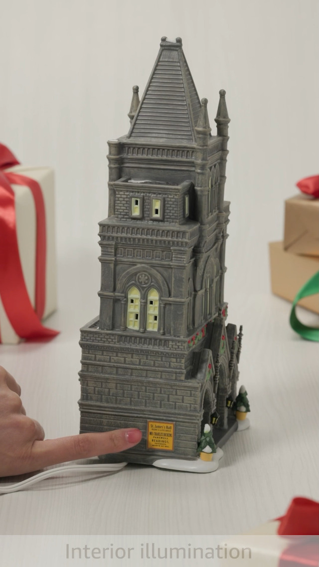 Amazon.com: Department 56 Dickens Village St. James Concert Hall