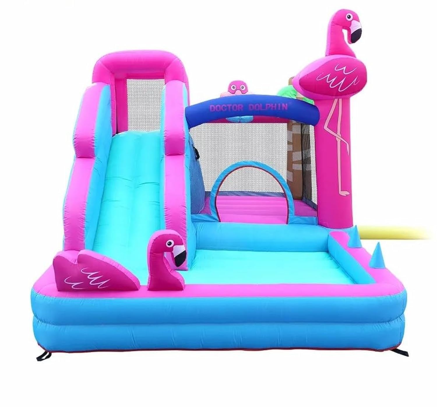 RBW TOYS Red Bird Children's Indoor Castle Air Cushion Slide Suitable for Children's Play Garden Indoor and Outdoor Use