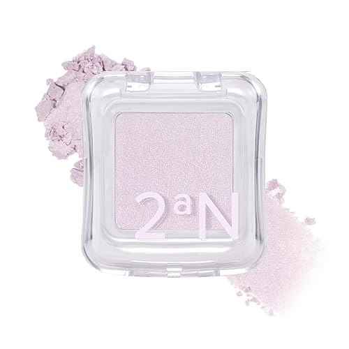 2aN Pure Glash Highlighter PU01 Twilight – Glass-Like Sheen Powder Highlighter for a Natural, Radiant Glow | Buildable, Long-Lasting, Lightweight Formula - TWILIGHT - 0.8 Ounce (Pack of 1)