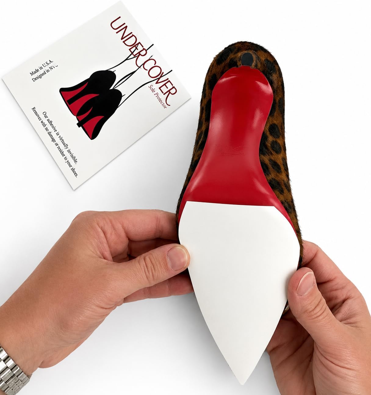 W4W Clear Sole Protector for Heels - Protect your Christian Louboutin - 3M Sticker