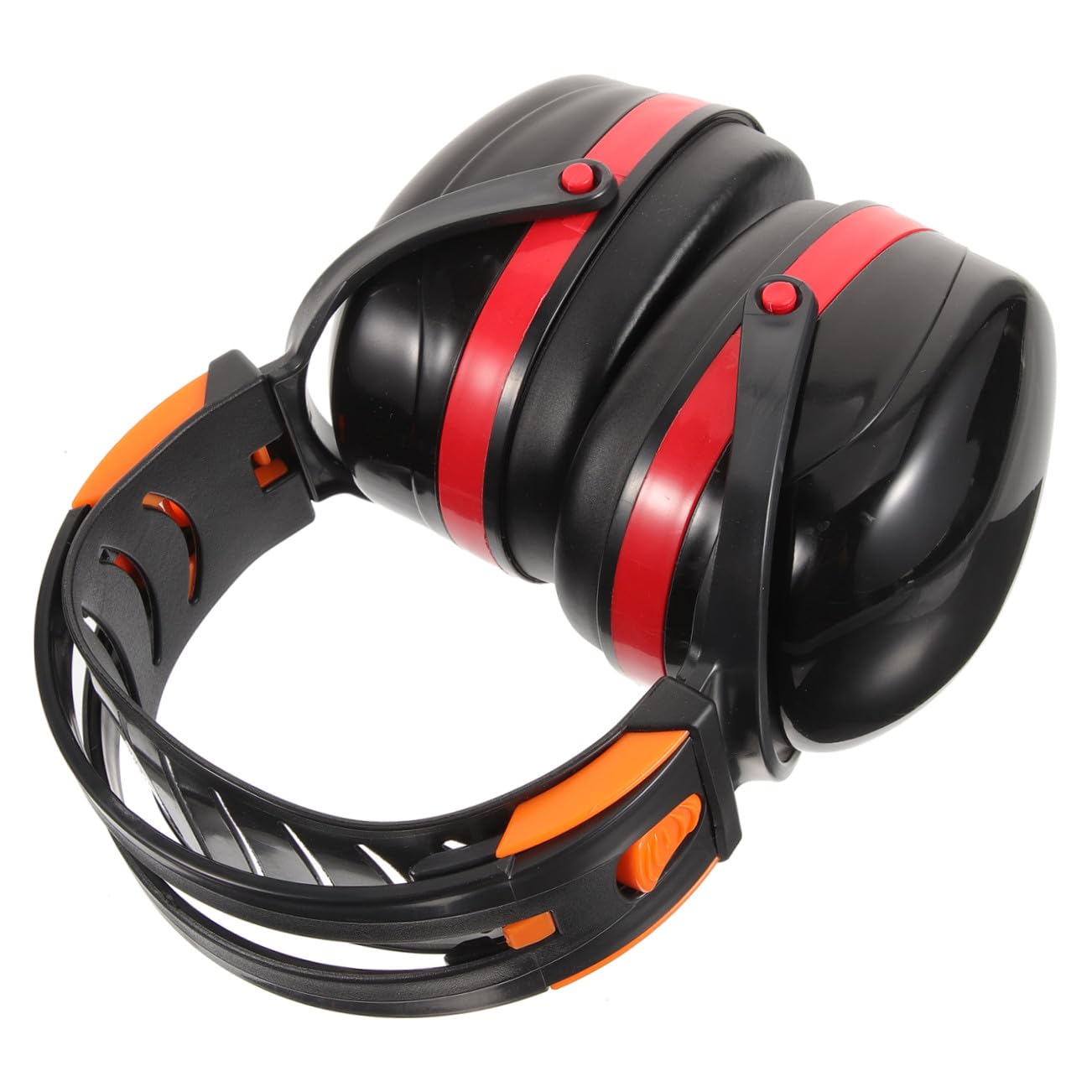 Gadpiparty 5pièces Casque Antibruit Pour Auditive Bruit Pour Sommeil Événements Earmuff Réglable Rouge