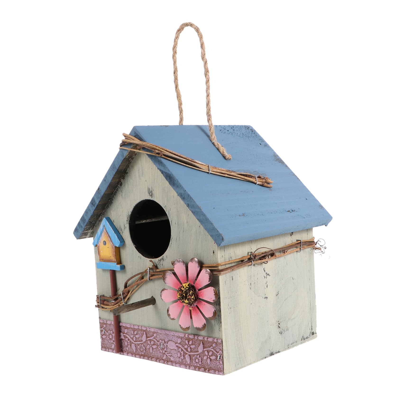 Hängendes Papageien und Wildvögel Vogelhaus im Garten