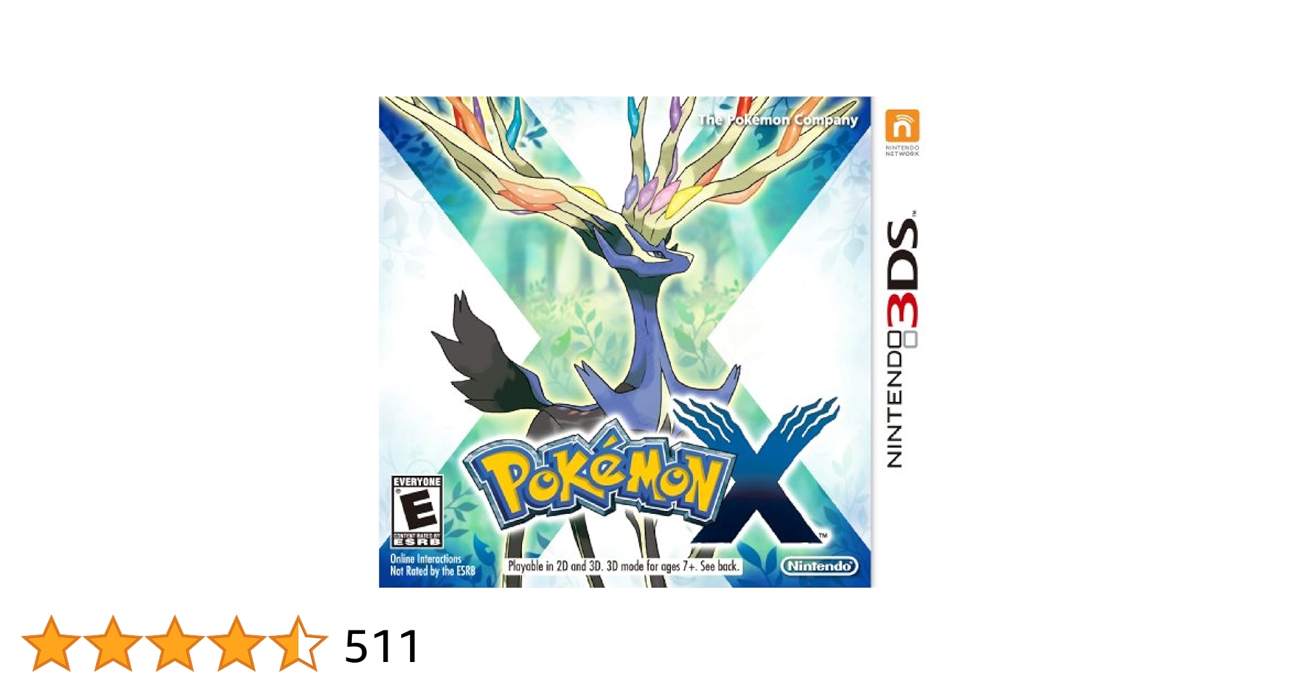 3DS Pokemon X 北米版　ポケットモンスターX Pokémon X : Amazon.ca: Video Games