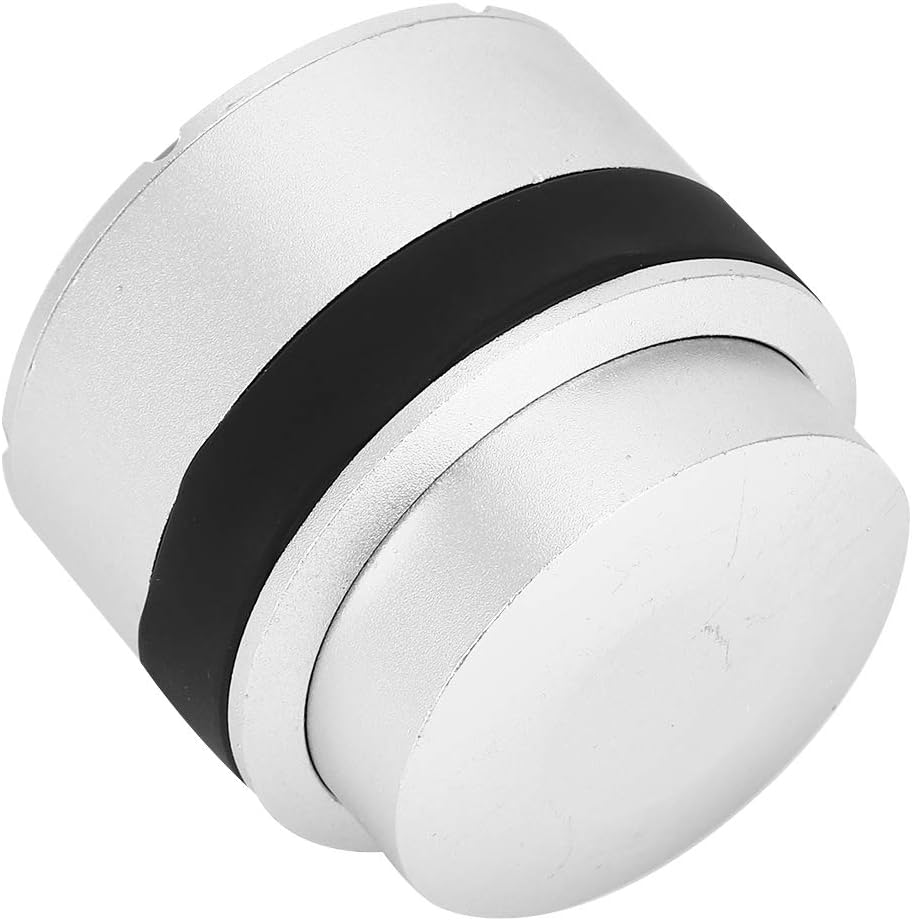 51mm Press Type Coffee Tamper, Coffee Distributor and Leveler Tool, Professional Powder Hammer for Espresso Machine, Durable Aluminum and Stainless Steel Coffee Tamping Accessories