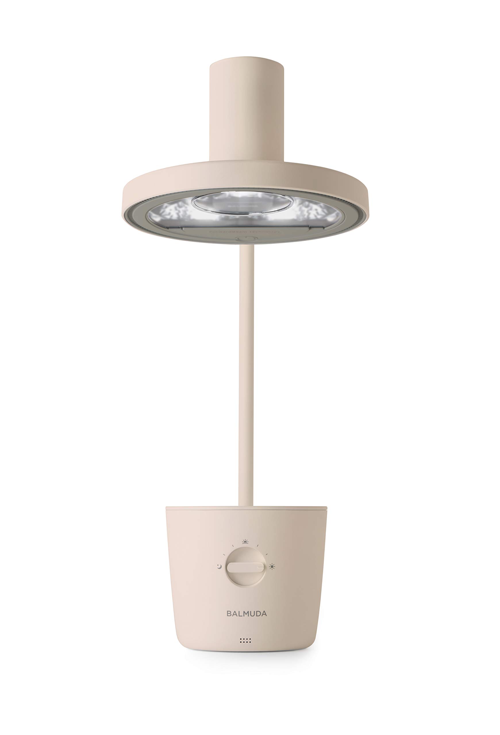 Balmuda L01A-BG Solar LED Desk Light, Protects Children's Eyes (Beige)