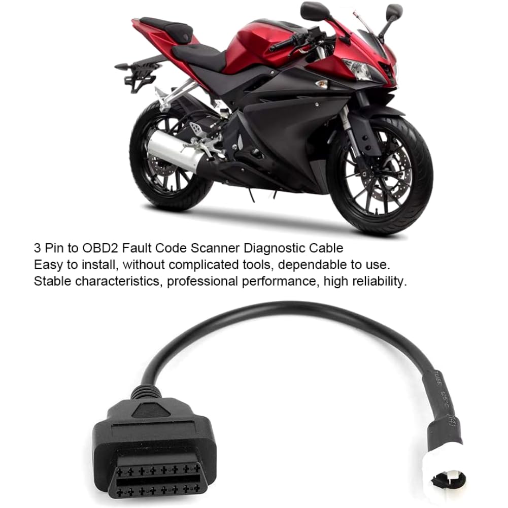 Interfaccia Diagnostica 3 Pin Goliton® OBD OBD2 16 Pin Del Connettore Adattatore Diagnostico Per BMW Obd Per Rigenerazione Fap