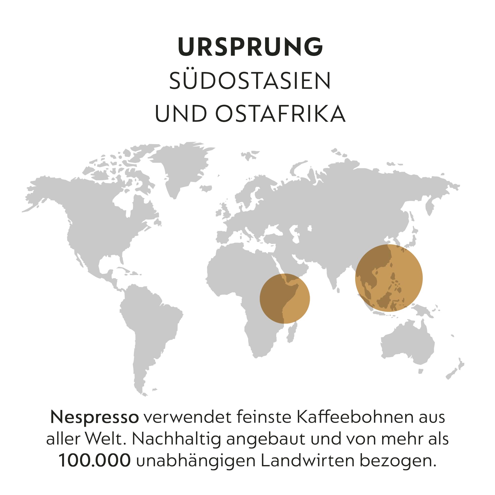 NESPRESSO ORIGINAL Istanbul 100 Kaffeekapseln | Arabica & Robusta Kaffee, Dunkle Röstung, Intensität 8, Ideal für Ristretto & Espresso
