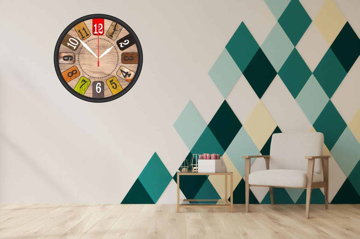 Avail Craft Wall Clock for Living Room, Bedroom, Kitchen, Office, Hall Style -96 2
