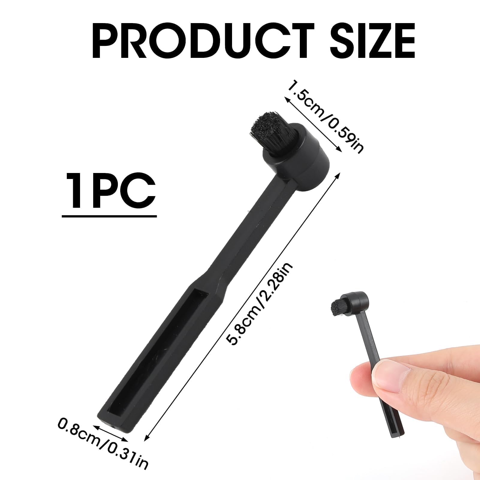 Spazzola Antistatica Per Giradischi - Pulizia Ago In Fibra Di Carbonio - Foto 7