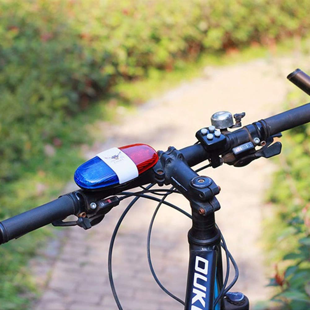 Campanello per bici Campanello per bici per adulti Bici da strada Corno per bici Corno elettronico per bicicletta Corno elettrico Campanello per sirena della polizia della bicicletta little surprise