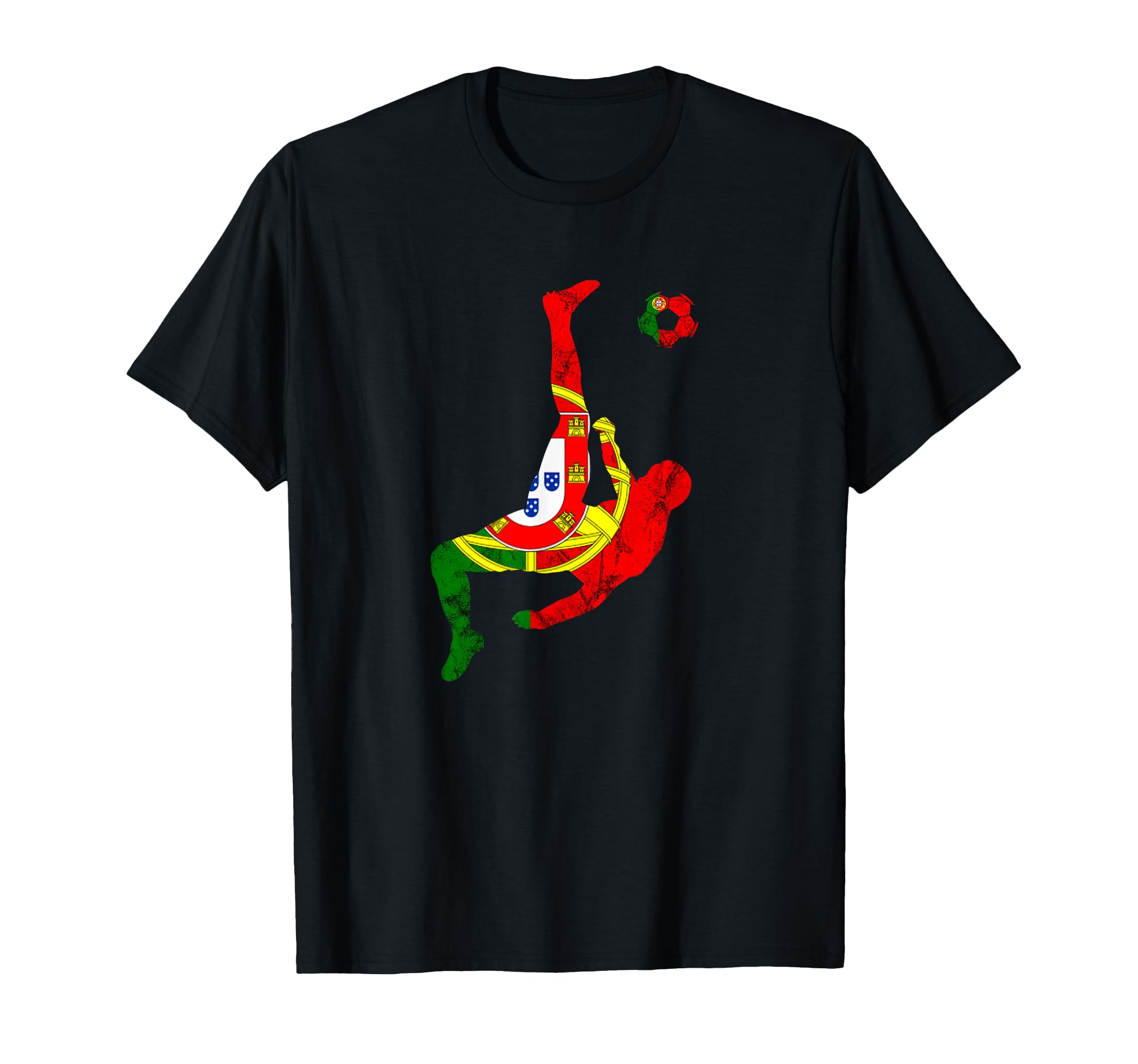 Portugal Portuguese Flag Futebol Portuguese Soccer Player T-Shirt