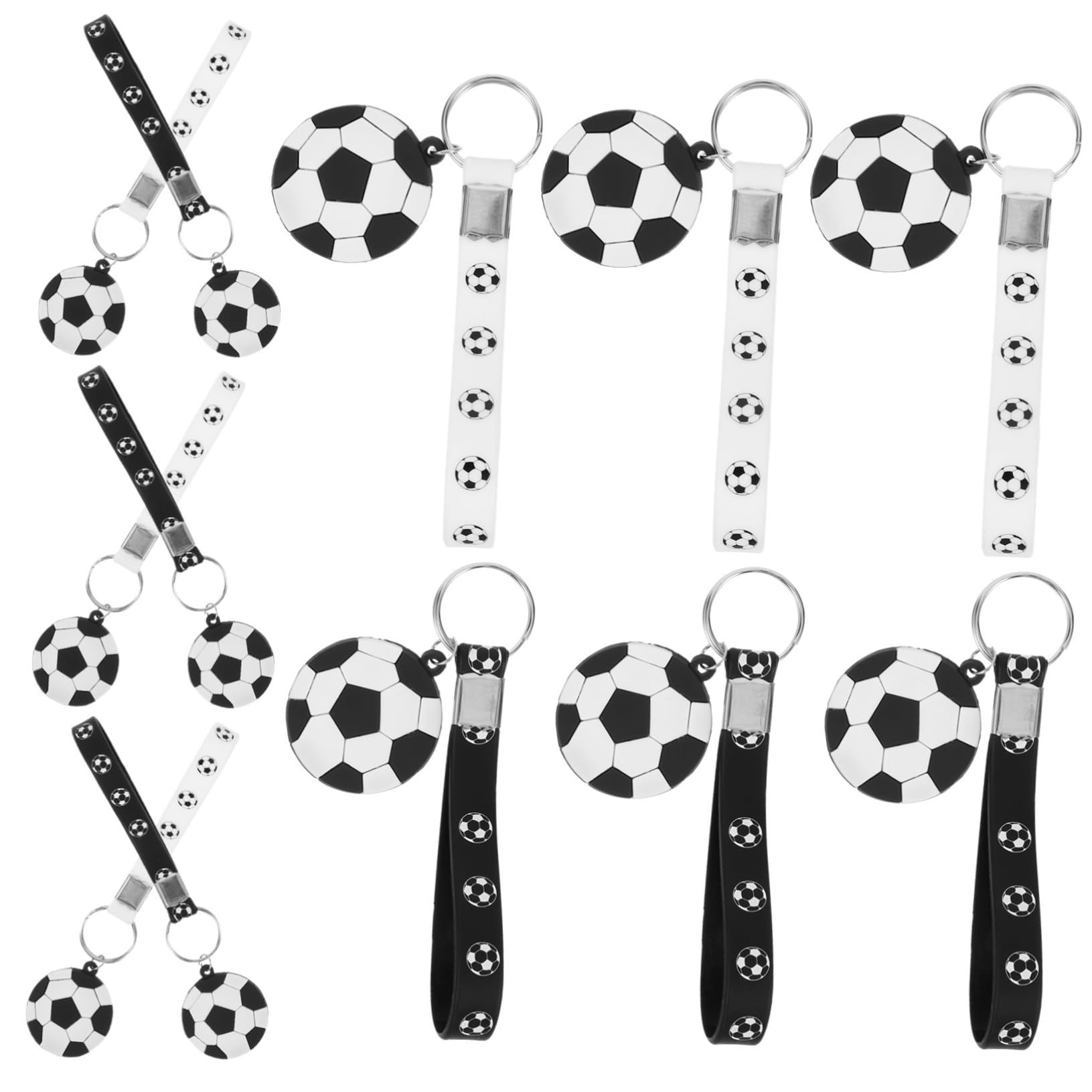 HEMOTON Llavero De Futbol Fútbol Americano Pelota Keychains Azul Chica Cotillon Fiesta Cotillones Colgante De Bolso Compacto Colgante Colgante Llaveros Gel De Sílice