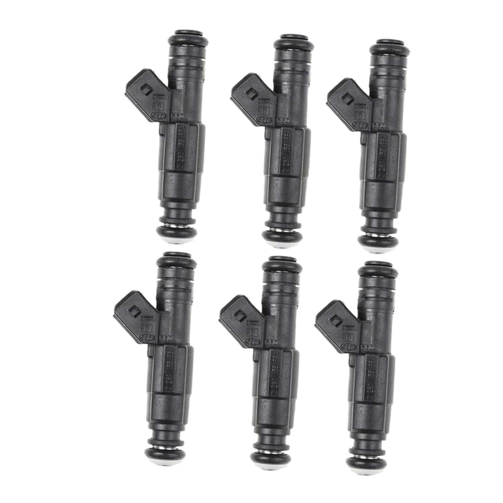 6 pezzi iniettore di carburante da 650 cc, compatibile con BMW E36 E46 M50 M52 S50 M3 Turbocompressore 60 libbre 62 libbre 65 libbre EV1