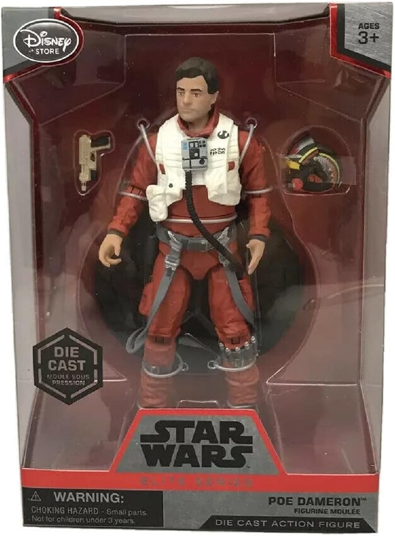 Limited Star Wars POE Dameron Elite Series Die Cast Action Figure