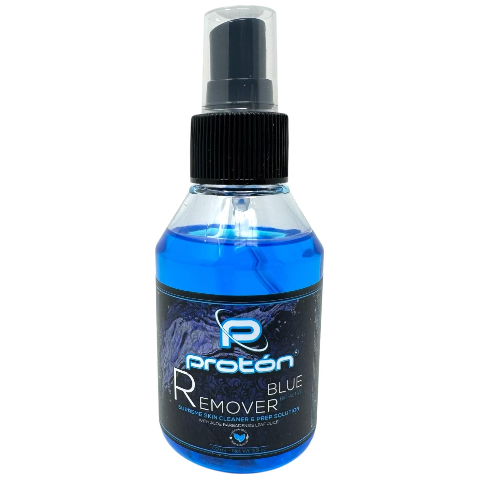 Proton Professional Stencil Eraser Gel Blue - Limpiador y removedor de sellos (100 ml), diseño de tatuaje de InkgrafiX Alemania