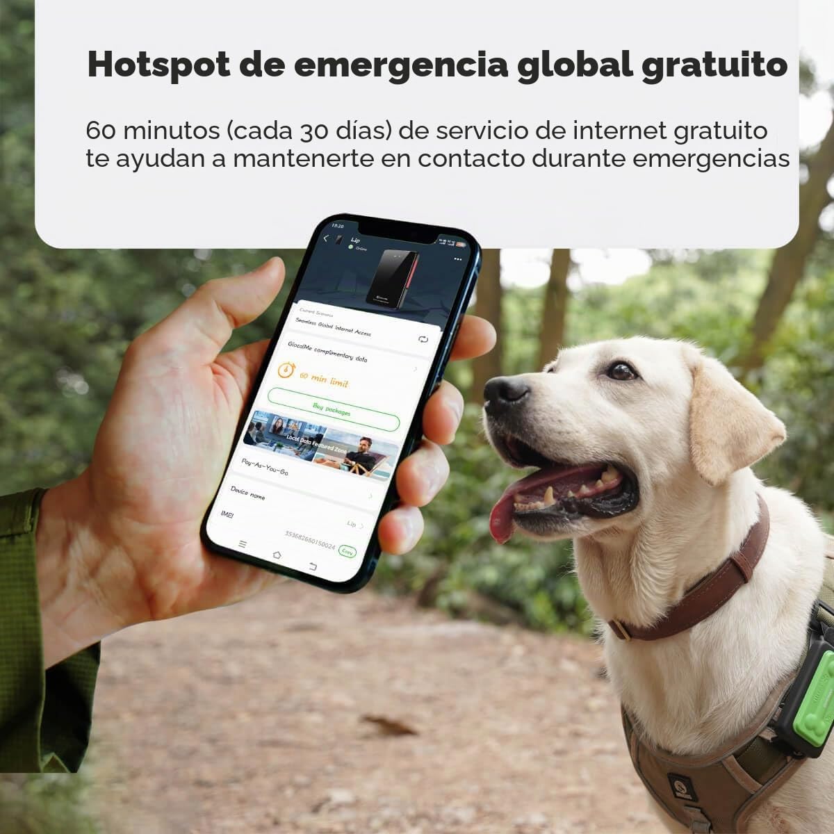 GlocalMe KeyTracker - Rastreador GPS global con 6 técnicas de localización, rastreador 4G LTE inteligente, seguimiento en directo, diseño apto