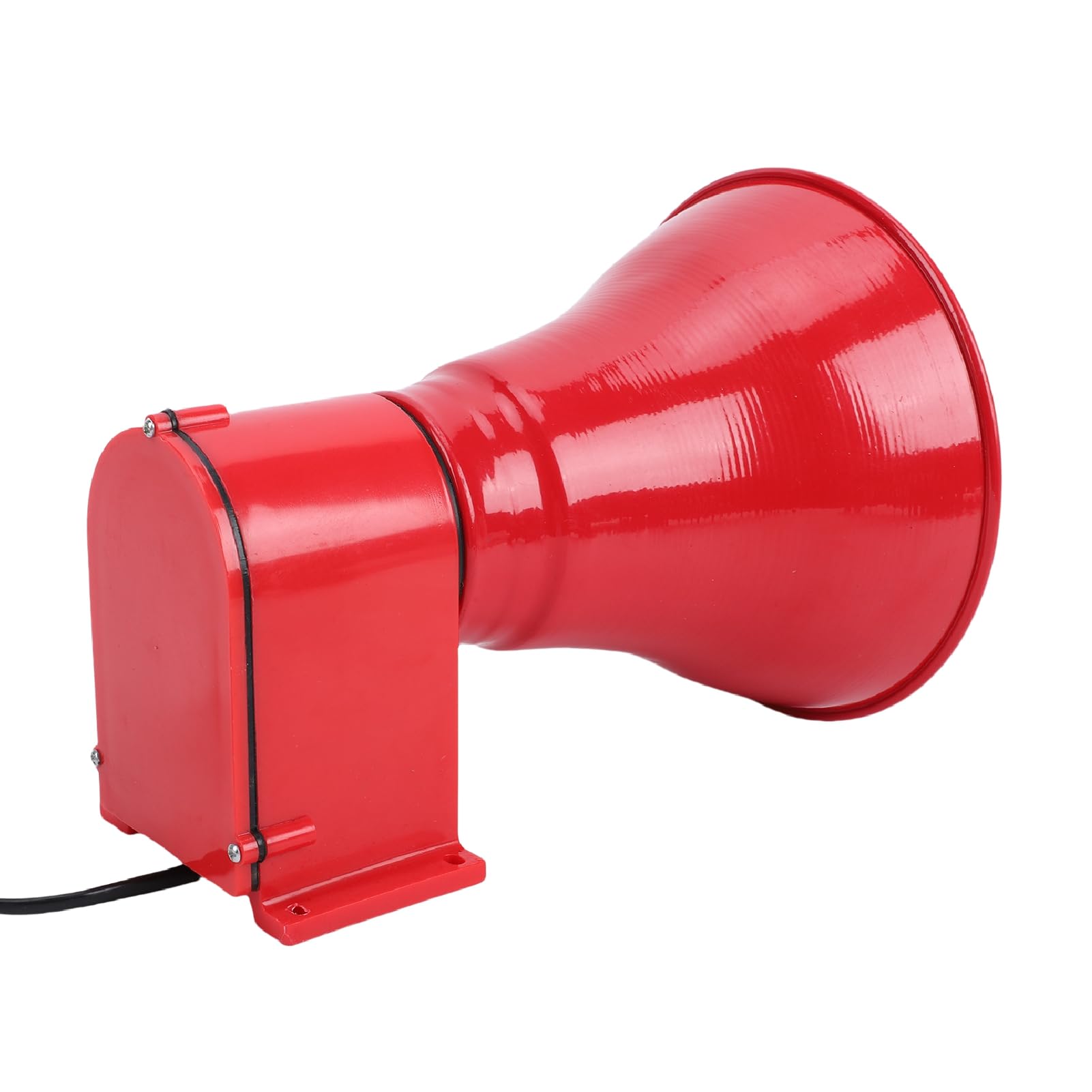 FILFEEL Sirena Industrial 115dB 3- Bocina de Advertencia de Emergencia - Alarma de Aleación de Aluminio IP56 para Maquinaria Portuaria de Cruce Ferroviario de Sitio de Construcción de Fábrica