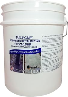 Marblelife EnduraCLEAN Exterior Concrete Black Stain Remover, Outdoor Concrete Cleaner, Cement Cleaner for Driveways, Patios, Sidewalks & Stepping Stones, 640 oz