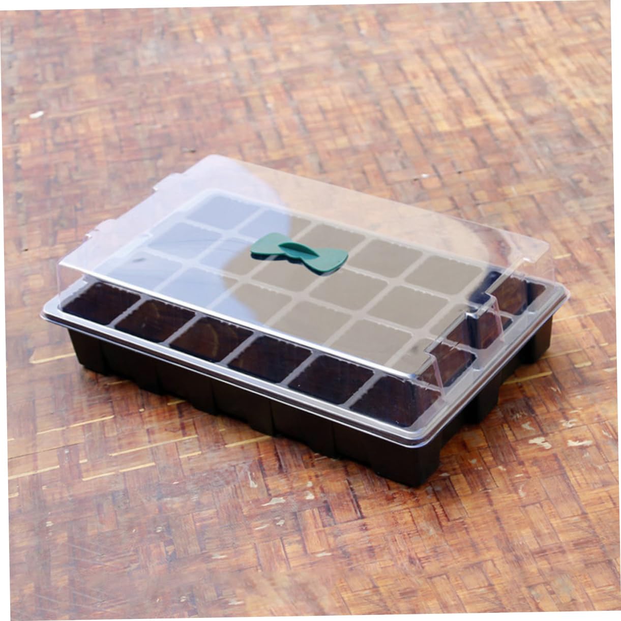 Toddmomy 3juegos Bandejas para Plántulas de Resistente Rejilla para Germinación de Hortalizas Caja de Cultivo Contenedor de Plantación Suministros de Jardinería Bandeja Cultivo