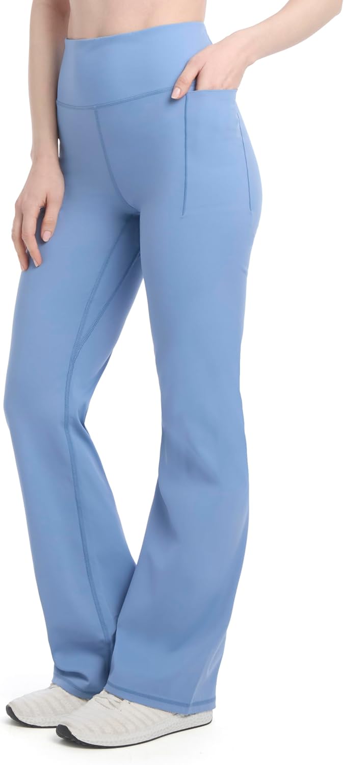 Jockey Womens Active Nylon Yoga Pants with Pockets - Image 2
