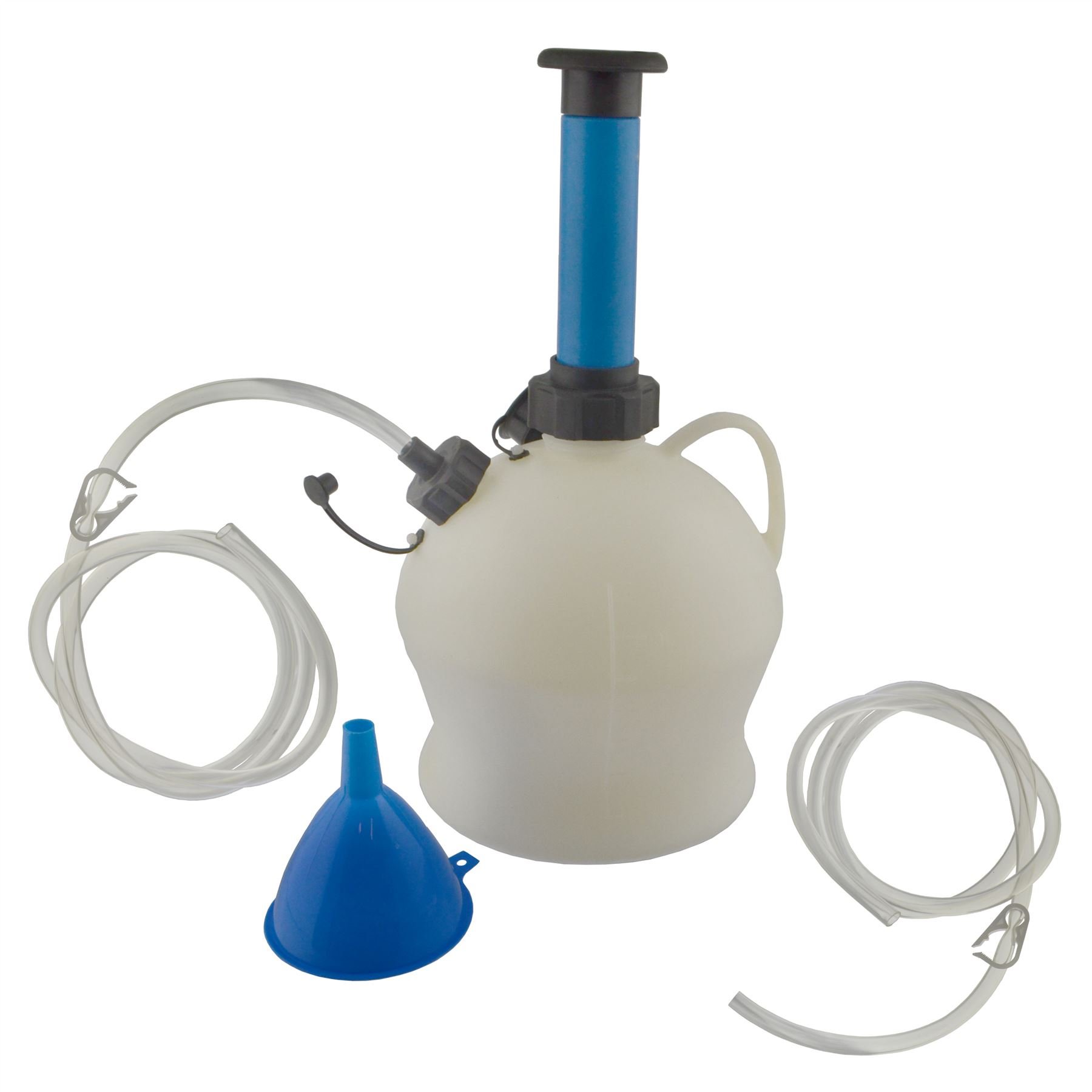 AB ToolsOil and Fluid Extraction Siphon Pump and Container 4 Litre Sil103
