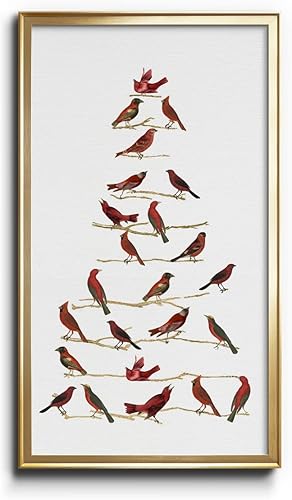 Miniatura 41 de Renditions Gallery Feeling Wild II - Impresiones botánicas modernas para decoración de pared, 16 x 28 pulgadas, marco dorado, arte de pared floral