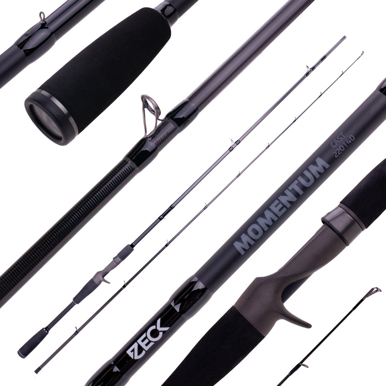 Zeck Baitcast-Rute Momentum Cast 2,10m 40g