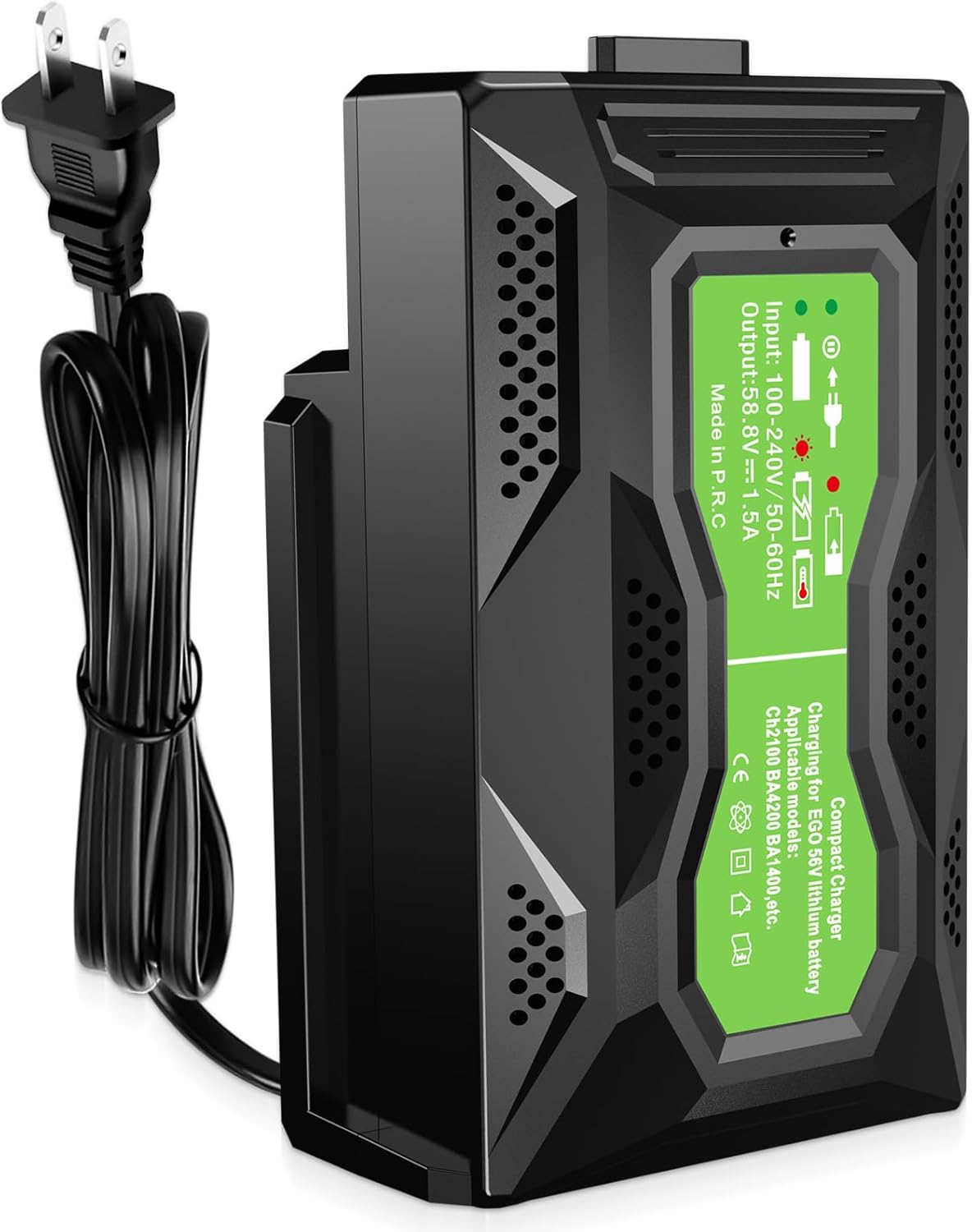 Rapid Charger Replace for EGO 56V Battery Charger CH2100 CH3200 CH5500 CH2800D, Compatible with EGO 56-Volt Lithium-ion Batttery BA2800 BA4200 BA1400 - Image 8