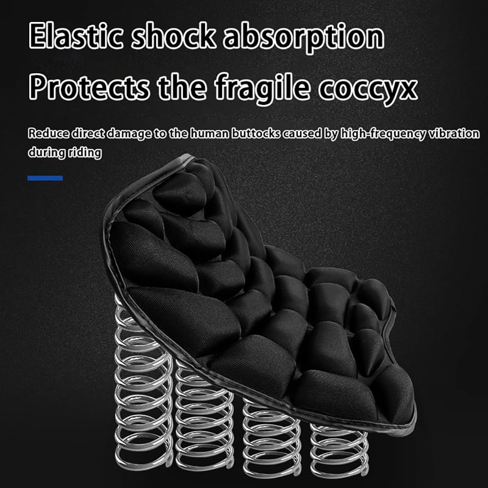 BLAFT Cuscino Sella Moto per Honda 750 XADV X ADV 750 XADV750, Ammortizzante Confortevole Traspirante Cuscino per Sella Moto Sella Moto Imbottitura Sedile Doppio Motociclista