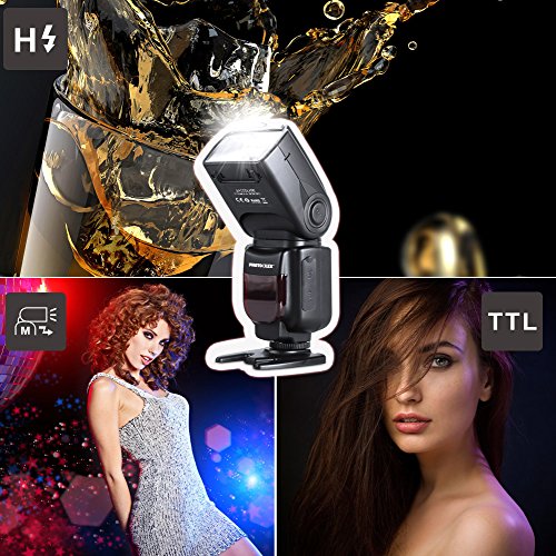 PHOTOOLEX M800N 1/8000s Flash Speedlite i-TTL /