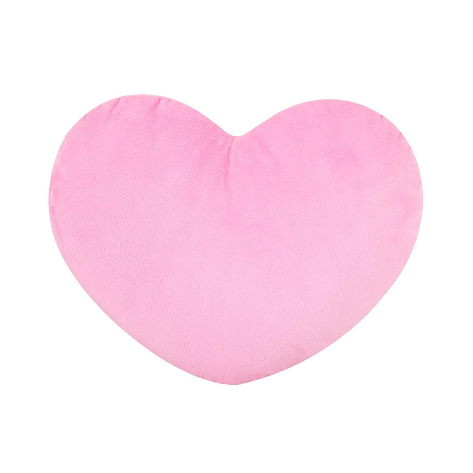 XIEHYA 1 Pcs Heart Shape Pillow, Sofa Decor Cushion, Living Room Bedroom Soft Sleeping For Home(Pink)