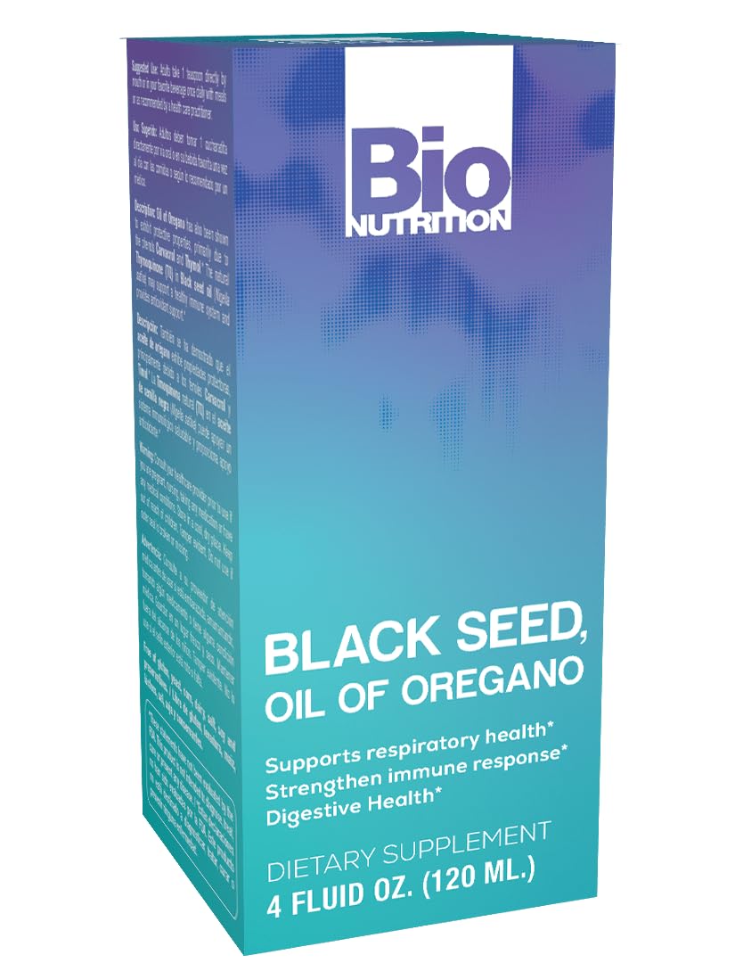 Bio Nutrition Black Seed & Oil of Oregano 4 fl. oz. (120 mL)