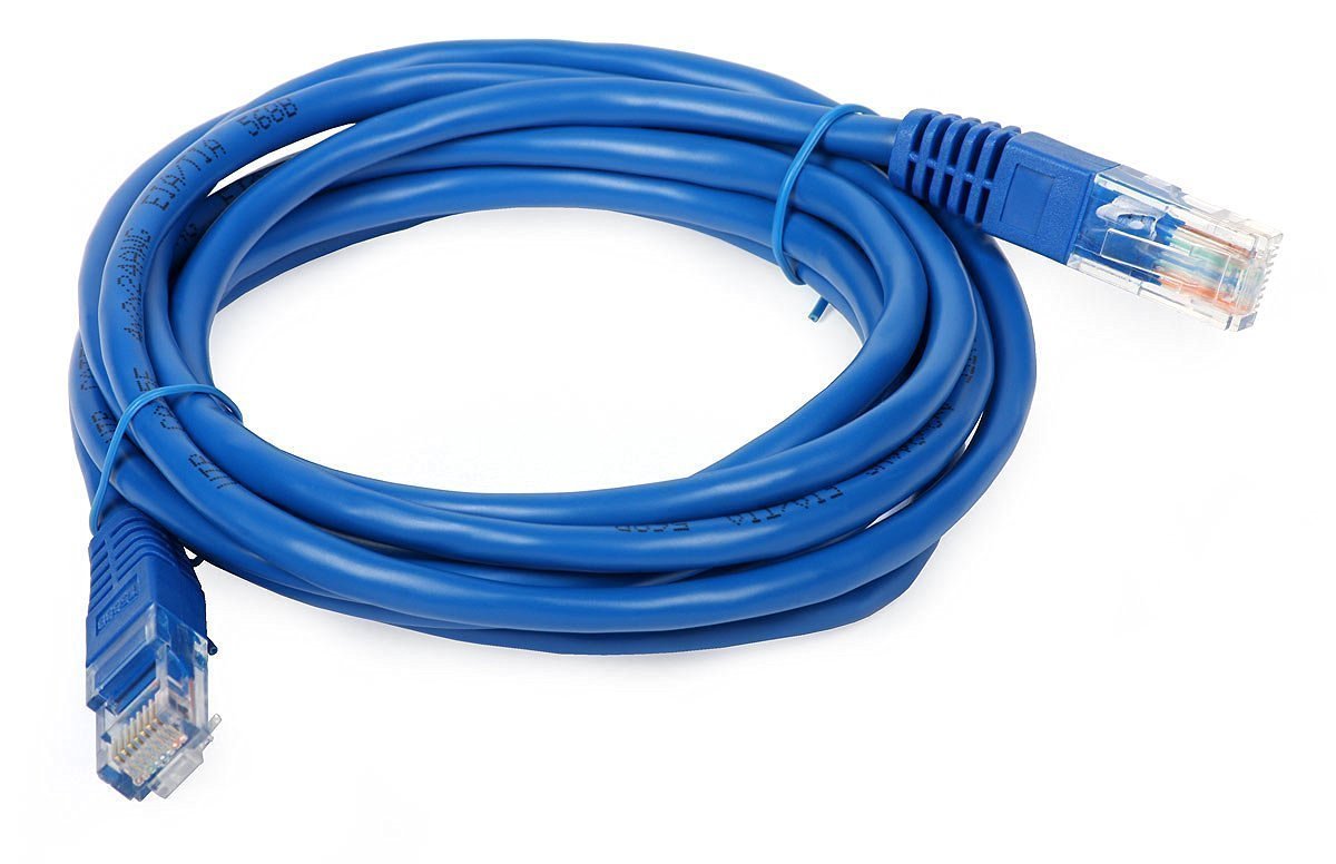 World2view™ CAT 6 LAN Cable | RJ45 Ethernet Cable, Network, Patch, Internet Cable - Supports High Speed Gigabit Data Transfer - 5 Meter