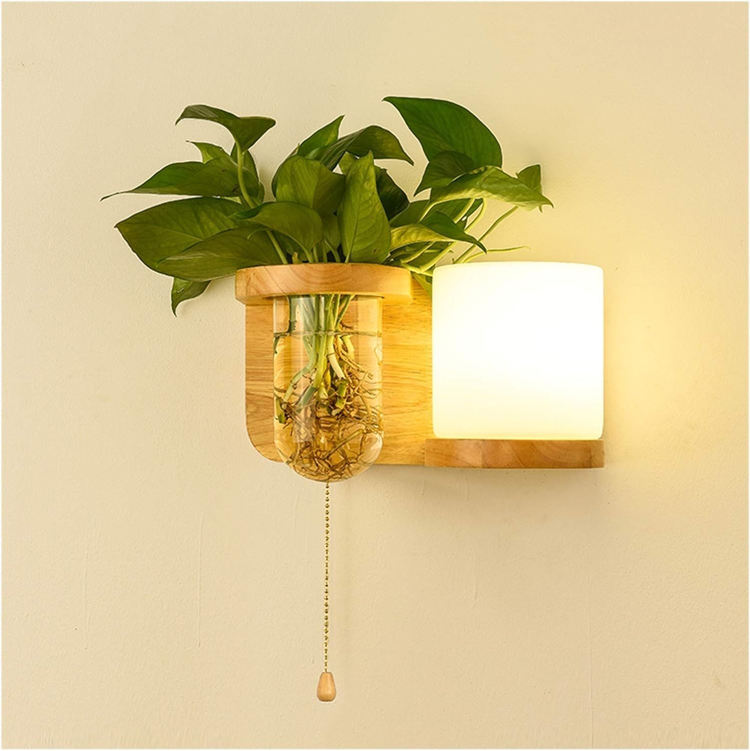 Lampe murale interrupteur de traction solide lumière moderne - 8