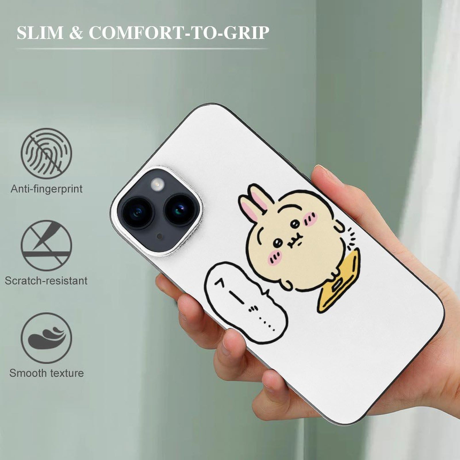 ちいかわLove 　iPhone XR 128GB ちいかわ IIIIfit Loop iPhone対応 ケース（モモンガ＆古本屋総柄