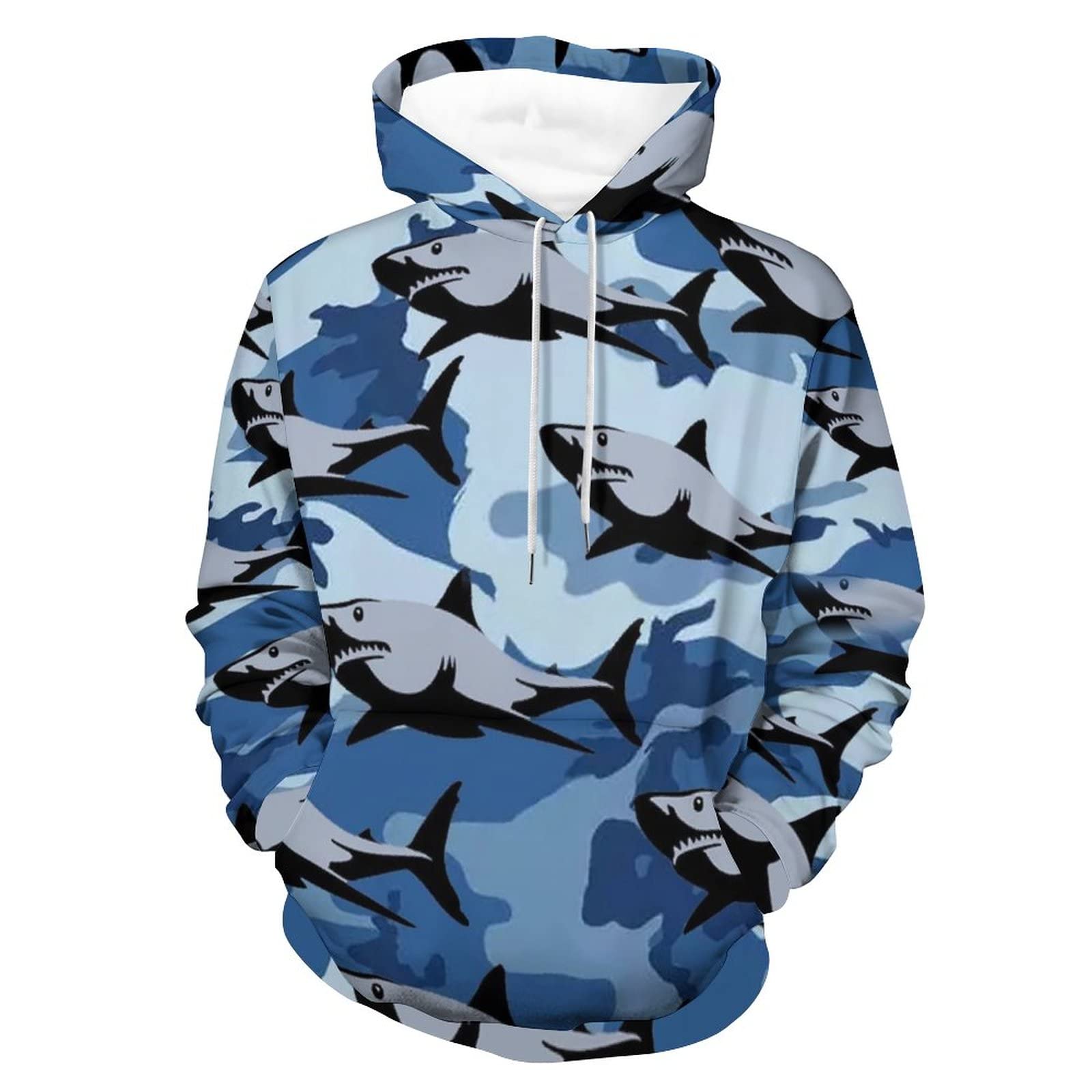 迷彩柄 サメデザイン フルジップパーカー A Bathing Ape 迷彩パーカー サメデザイン