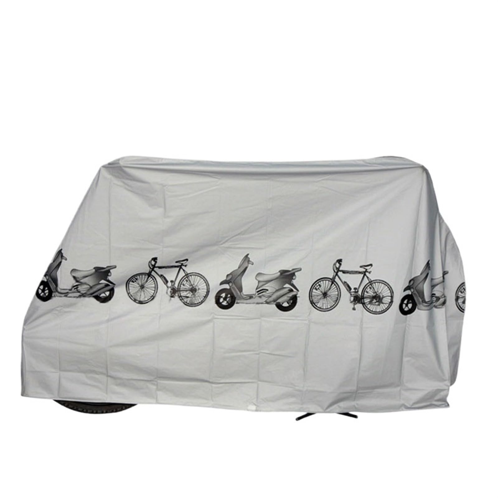 Housse Velo Les Housses de vélo d'extérieur, imperméables et Anti-poussière, Peuvent Mieux protéger Votre Voiture, adaptées à Tous Les vélos Bache Velo Exterieur (Color : 240g-gray)