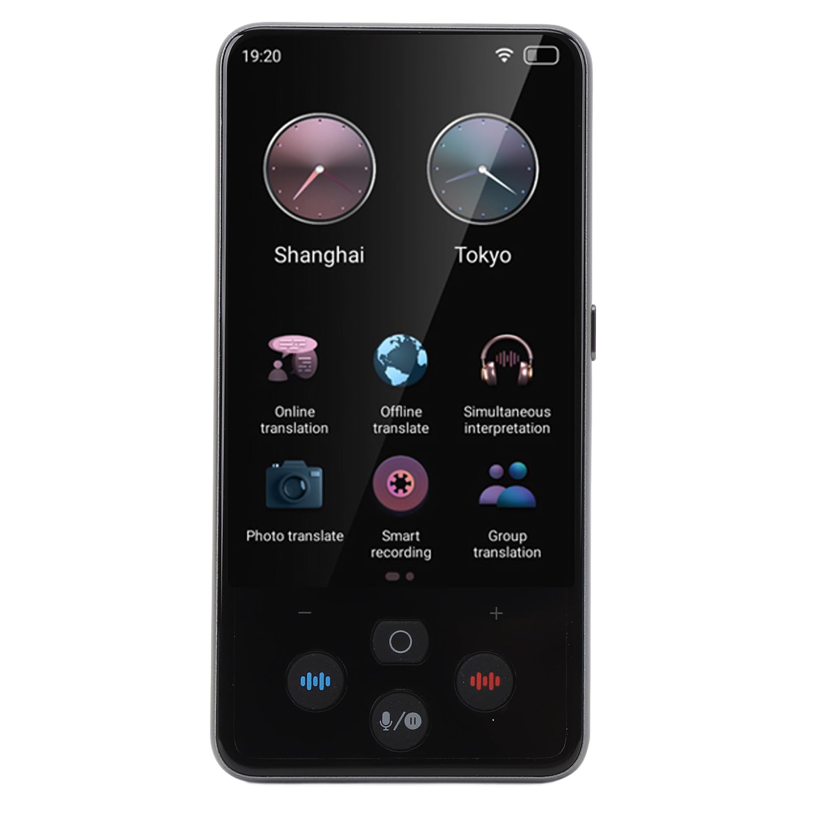 Traducteur GENERIQUE 2,4 Pouces Traducteur Simultané Multilingue Intelligent En Temps Réel IPS