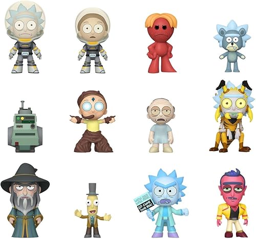 Funko Mystery Minis: Rick y Morty, Multicolor