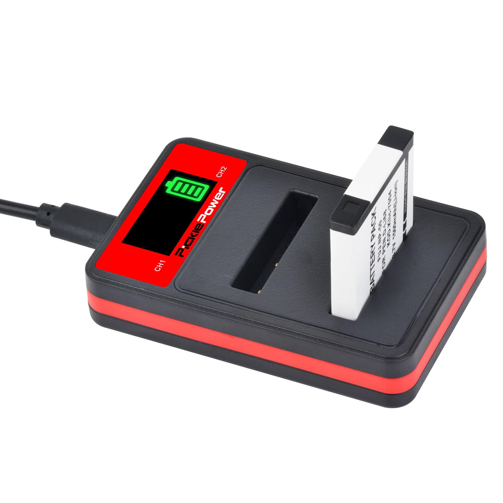 Backupower NP-50 NP-50A vervangende accu compatibel met Fujifilm Fuji X10 X20 XF1 XP200 XP150 XP100 SQ10 Instax Share SP-3 F100ER F550EXR camera-accu, reservebatterij