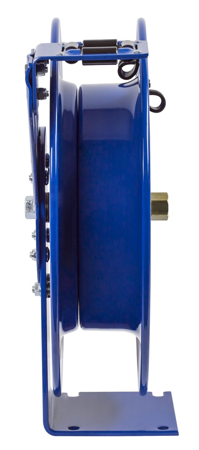 Reelcraft L 5550 124 X Heavy Duty Cord Reel, 12 AWG/4 Conductors x 50', 16 AMP, Flying Leads