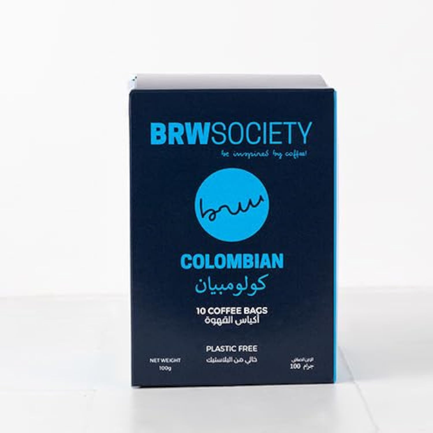 BRWSOCIETY be inspired by tea BRW Society Colombian Coffee Bags 100G [10 Coffee Bags]