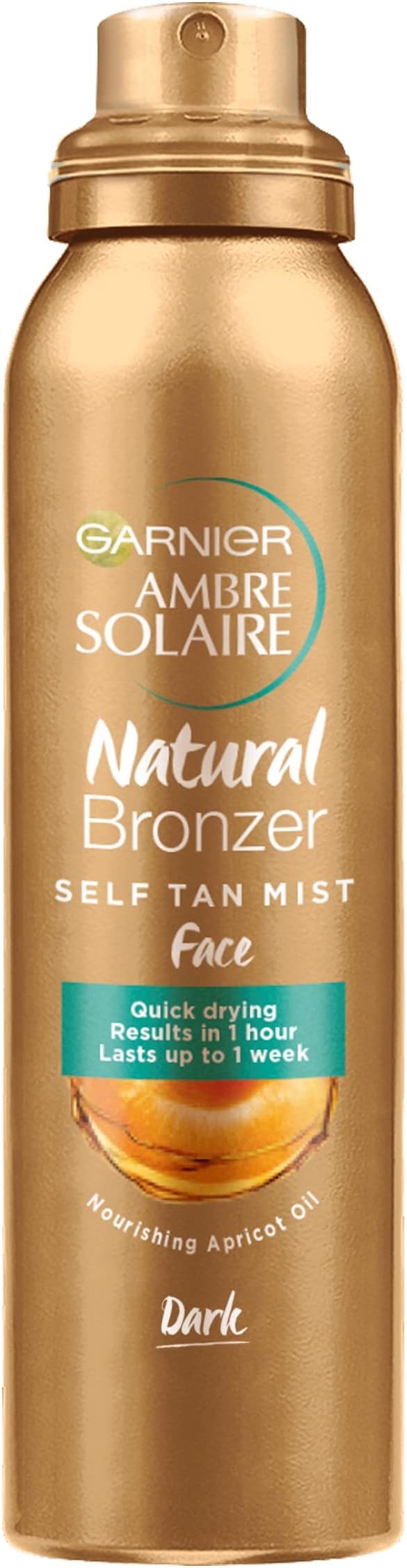 Garnier Ambre Solaire Natural Bronzer Dark Self Tan Face Mist- 75ml