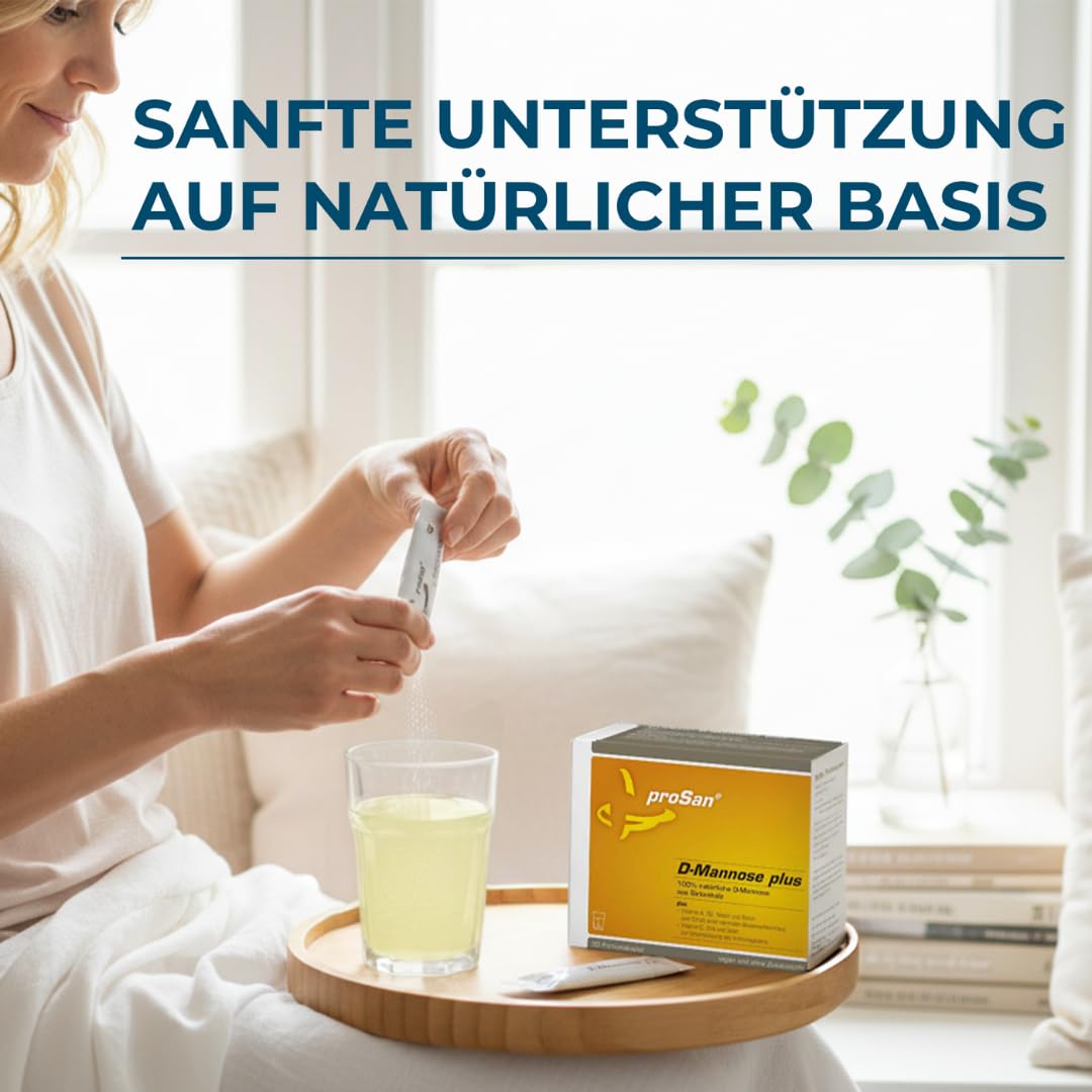 proSan D-Mannose plus (Monatspackung: 30 Sticks)