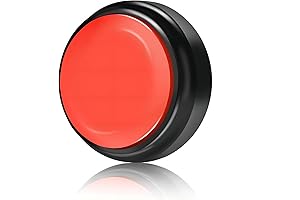 Record Talking Button Voice Button Buzzer Button with Multifunctional-Classroom-Friendly