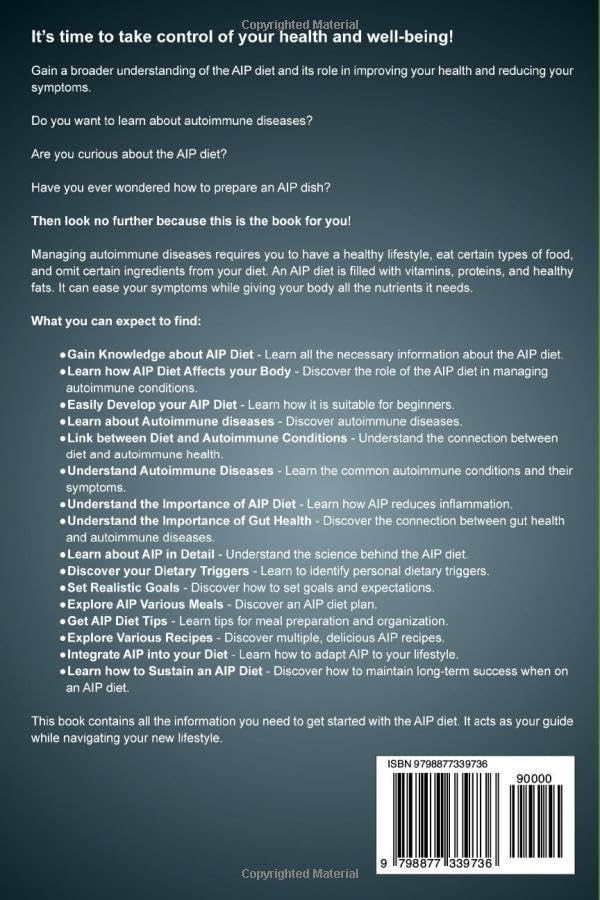 Image of AIP Diet for Beginners: The Autoimmune Paleo Protocol Guide and Cookbook for Anti-Inflammatory Purposes and Gut Harmony (Cookbook for Beginners and Beyond)