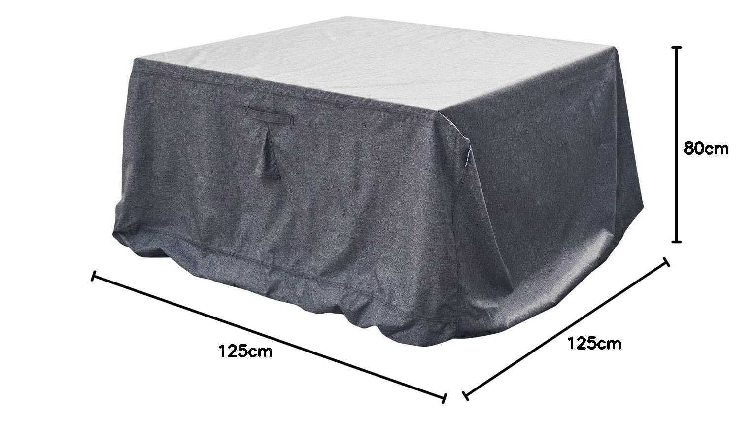 Hespéride Housse de Protection Table rectangulaire 185x125x80cm Polyester
