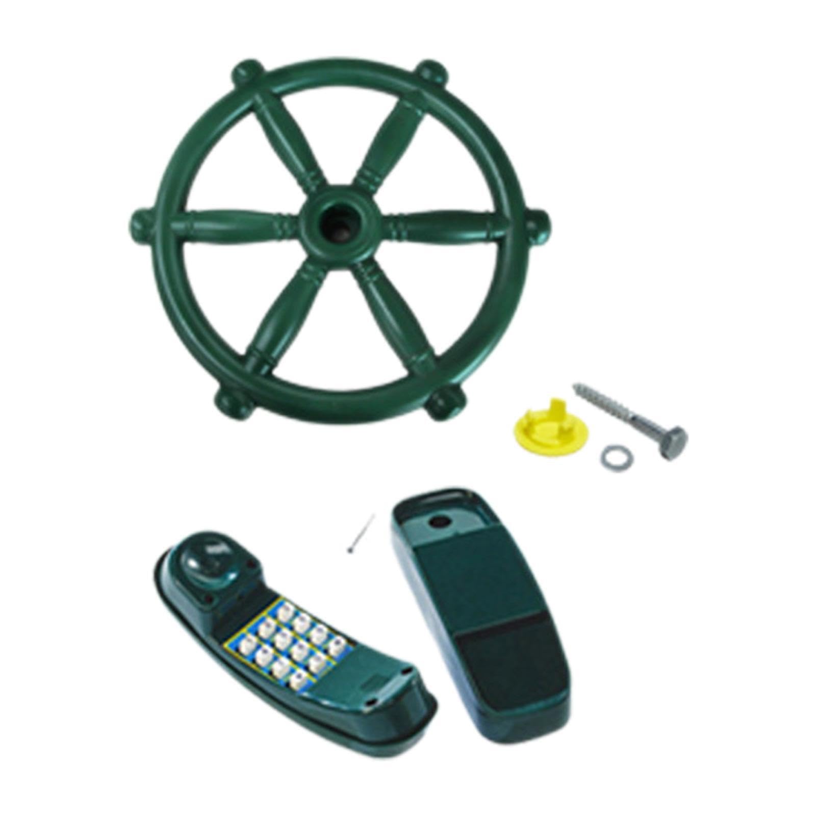 DSOUWEH Playhouse Kids Steering Wheel Toy Designed To Engage No Handles