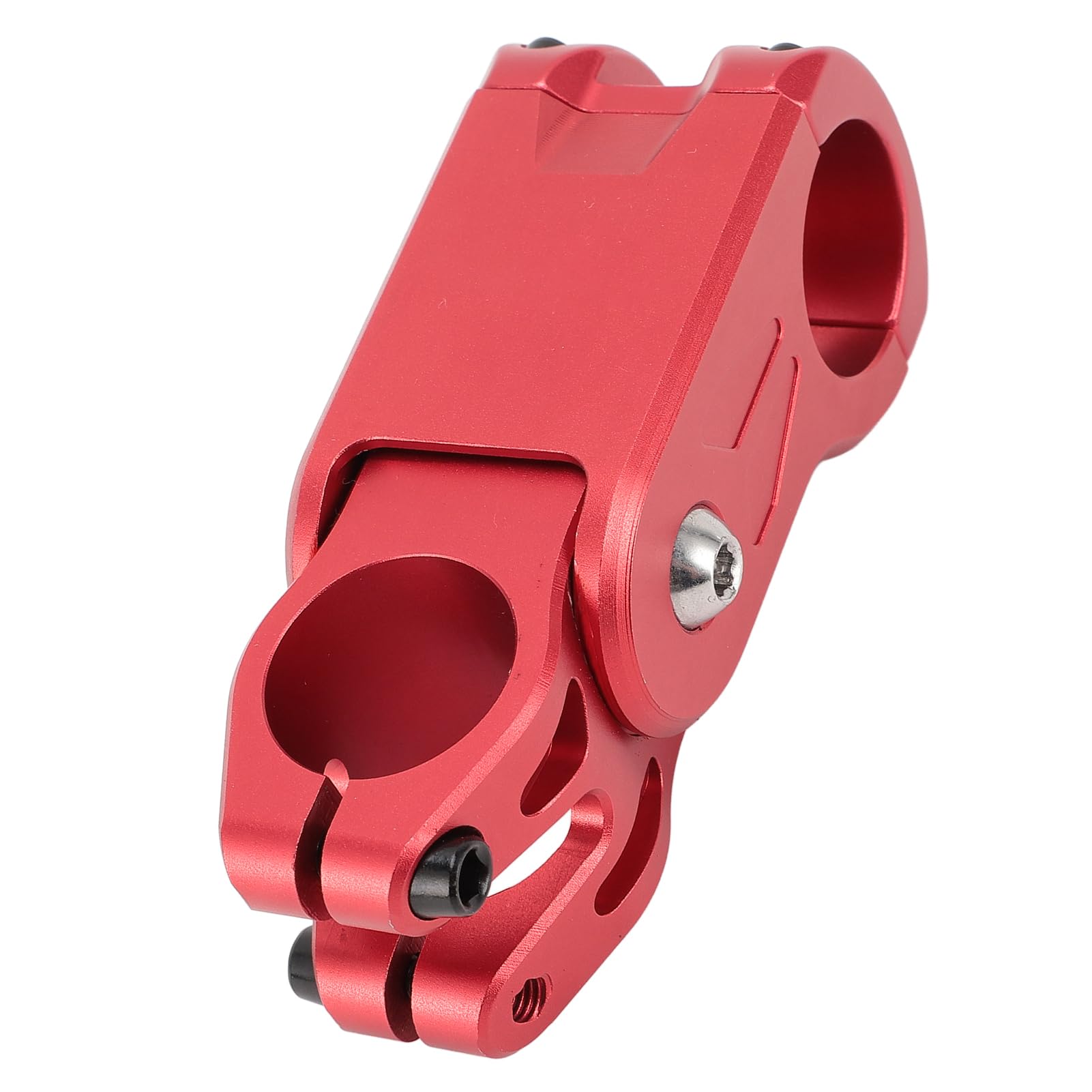 Wspornik Roweru ze Stopu Aluminium, CNC, Wspornik Roweru z Przednim Widelcem 28,6, Skok Amortyzatora 22 Mm do Roweru Górskiego Szosowego (czerwony)