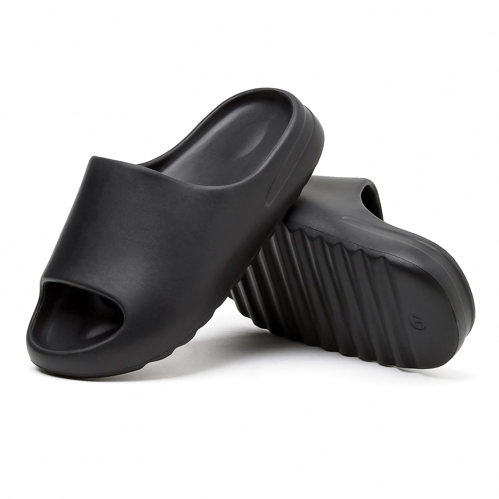 Rumkok Slides Donna Uomo, Estive Mare In Gomma Antiscivolo Slippers, Suola Spessa Piscina Scarpe Ciabatte